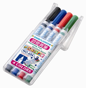 【雄獅】#604奇異筆(1mm)4色組